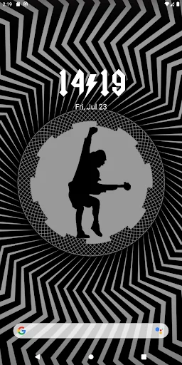 AC/DC Clock And Wallpapers screenshot 1