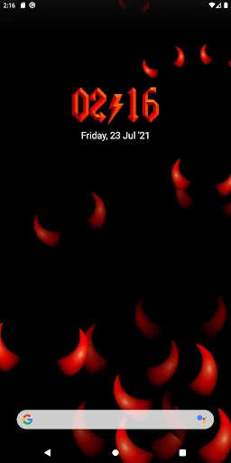 AC/DC Clock And Wallpapers screenshot 2