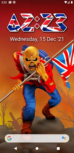 Iron Maiden Clock & Wallpapers screenshot 1