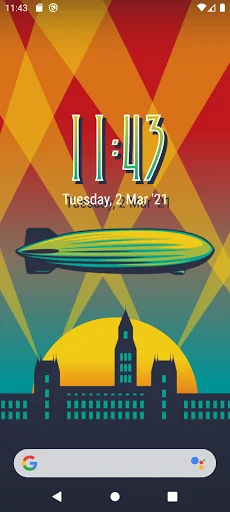 Led Zeppelin Clock Widget screenshot 1