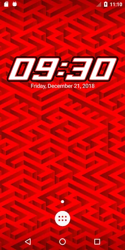 Marc Marquez Clock & Theme