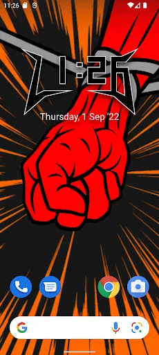 Metallica Clock And Wallpapers screenshot 1