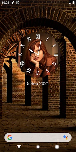 Your Photo Clock Widget