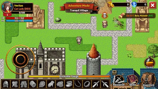 The Dark RPG: 2D Pixel Game screenshot 1