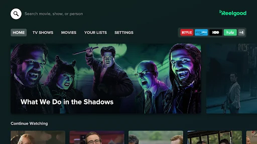 Reelgood Streaming Guide for A