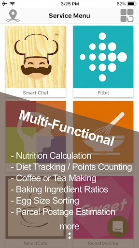 Smart Chef Smart Food Scale screenshot 2