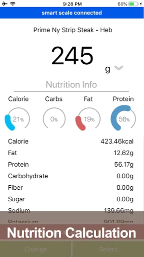 Smart Chef Smart Food Scale screenshot 3
