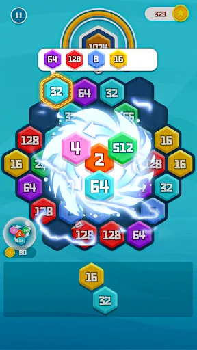 HexPuz - Merge Hexa Puzzle screenshot 1