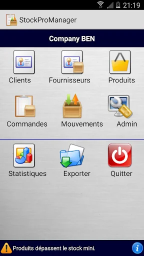 Stock and Orders Manager