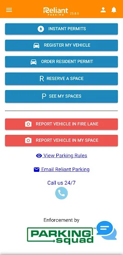 Reliant Parking - Resident screenshot 2
