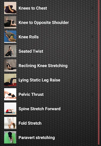 Sciatica Pain Exercises