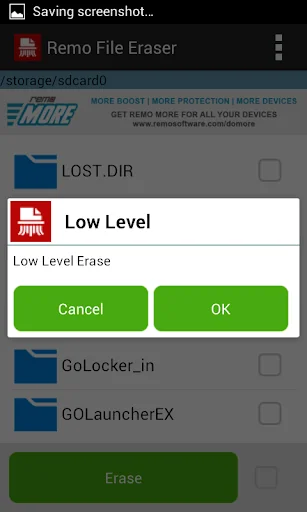 Remo File Eraser screenshot 3