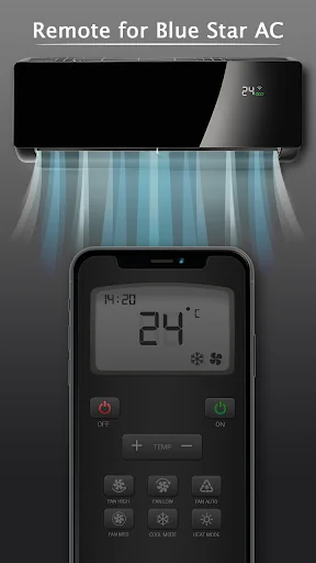 Remote for Blue Star AC
