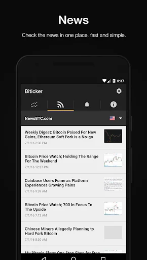 Bitcoin Price & Widget, Ethere screenshot 4