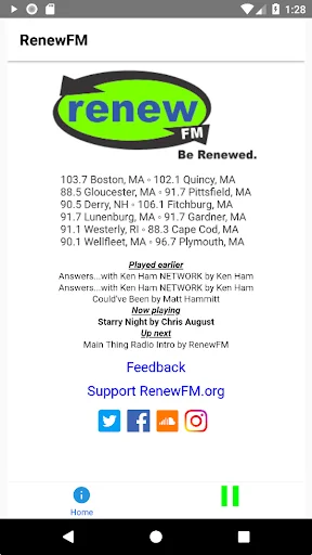 RenewFM Streaming