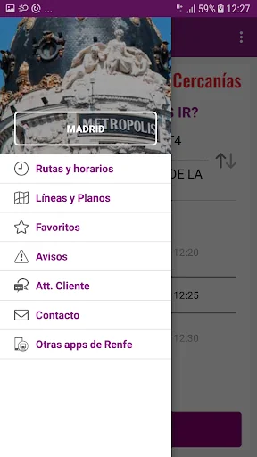 Renfe Cercanias screenshot 2