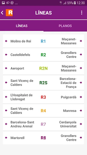 Renfe Cercanias screenshot 4