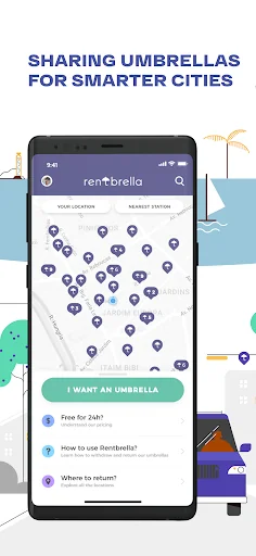 Rentbrella screenshot 1