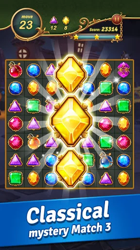 Jewel Castle™ - Match 3 Puzzle screenshot 1