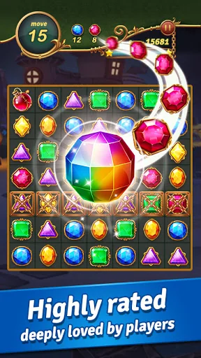 Jewel Castle™ - Match 3 Puzzle screenshot 2