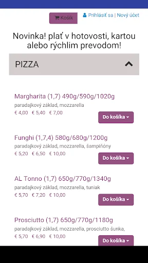 Maestro pizza