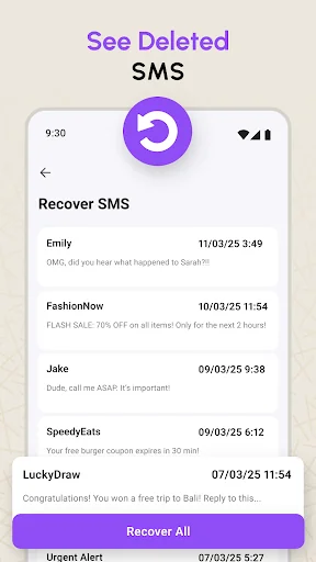 View Deleted Messages screenshot 2