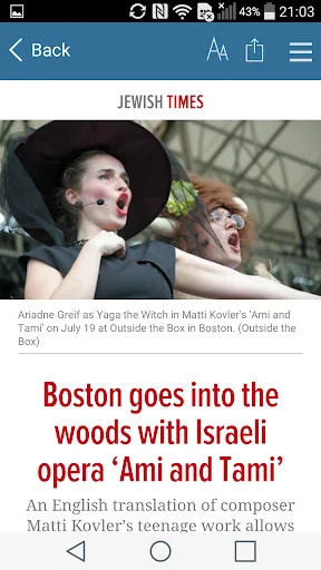 The Times of Israel screenshot 3