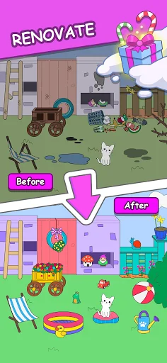 Cats Tower - Adorable Cat Game screenshot 4