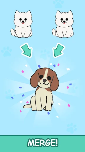 Merge Puppies: Pet Rescue screenshot 1