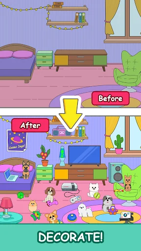 Merge Puppies: Pet Rescue screenshot 4