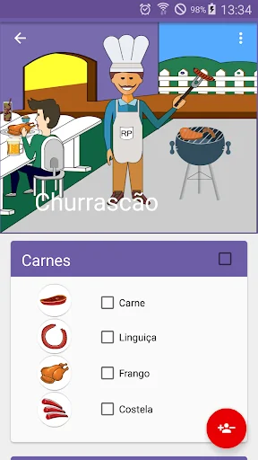 Churrascão - Cálculo Churrasco