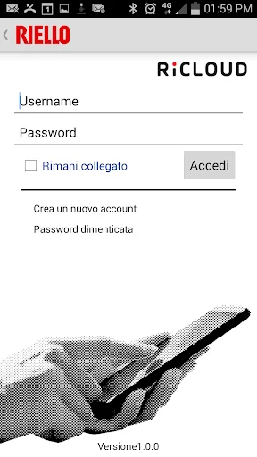 RiCLOUD Thermostat screenshot 1