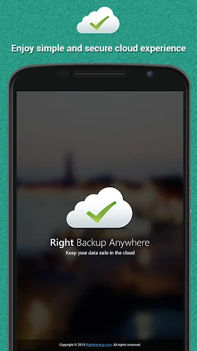 Right Backup Anywhere screenshot 1