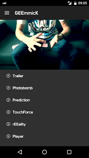 GEEmmicK - Magic tricks screenshot 1
