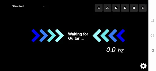 TunaDroid - Guitar Tuner screenshot 1
