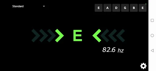 TunaDroid - Guitar Tuner screenshot 3