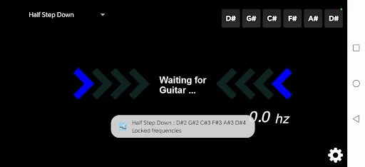 TunaDroid - Guitar Tuner screenshot 4