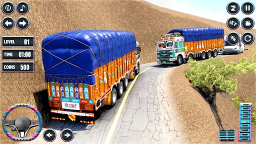 Indian Truck Drive Lorry Game