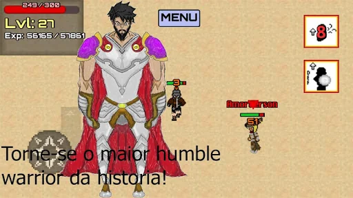 The Humble Warrior - Hunter screenshot 1