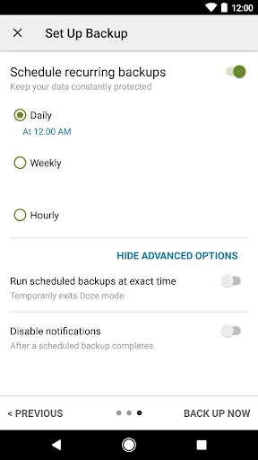 SMS Backup & Restore screenshot 2