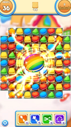 Cookie Macaron Pop : Match 3 screenshot 2