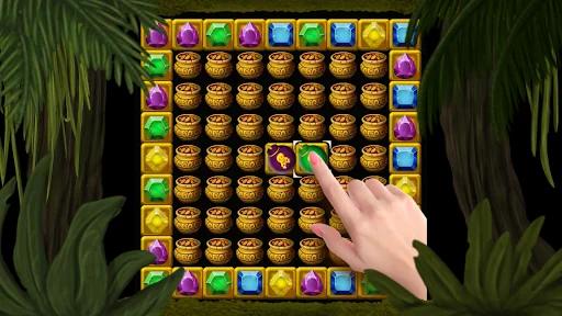 Secret Jungle - Match 3 Jewels
