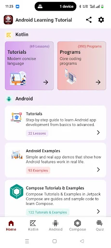 Learn Android Kotlin Tutorial