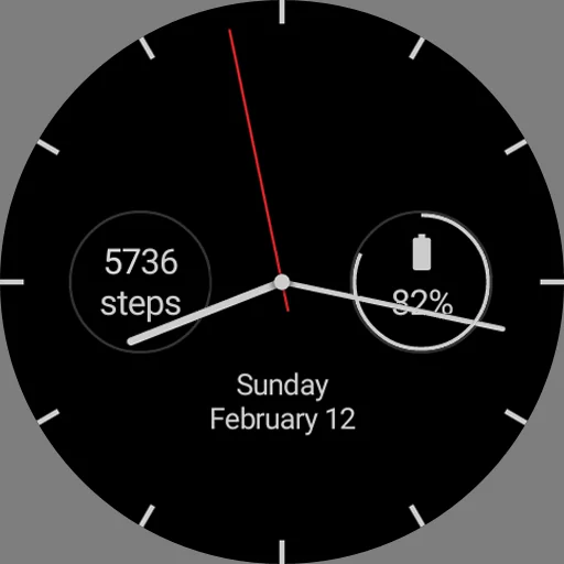 First - a Calendar Watchface screenshot 3