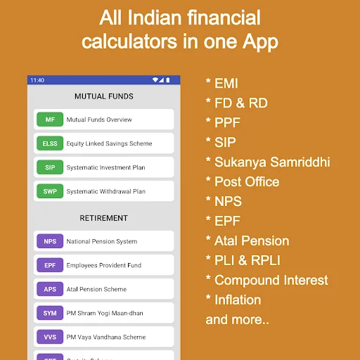 Financial Calculator India screenshot 2