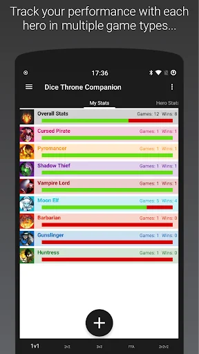 Dice Throne Companion