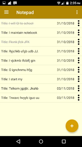 Notepad Lite - Simple Notebook