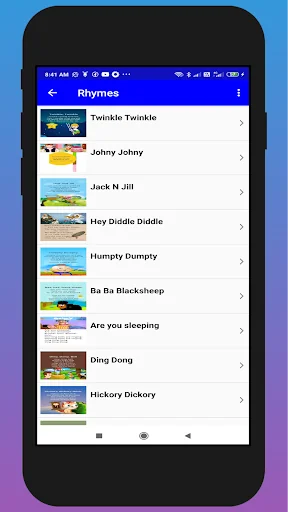 Rhymes in English for Kids