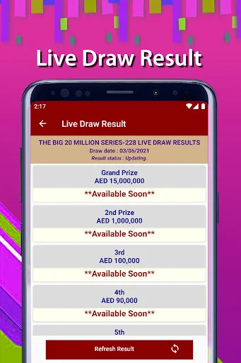 Abu Dhabi Big Ticket Results screenshot 3
