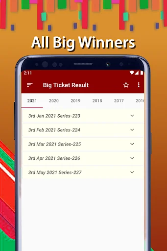 Abu Dhabi Big Ticket Results screenshot 4